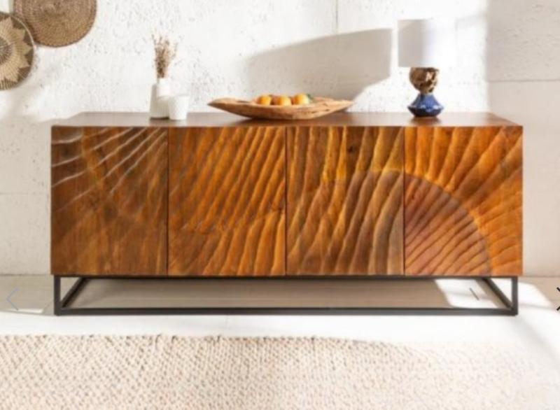 Illusion Mango Wood Brown Sideboard