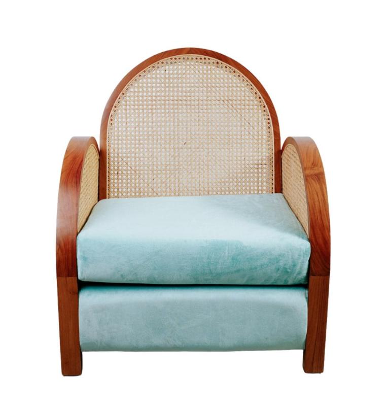 Lounge chair blue