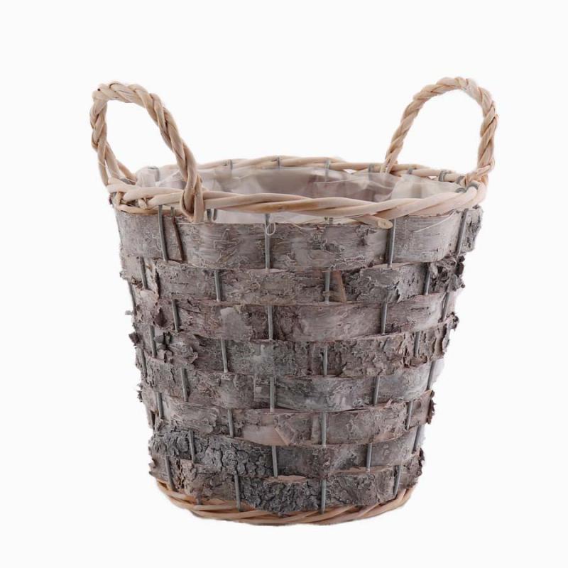 Korgkruka grånäver d22x18h cm