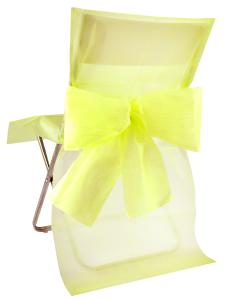 Stolsöverdrag Rosett Confetti Gul