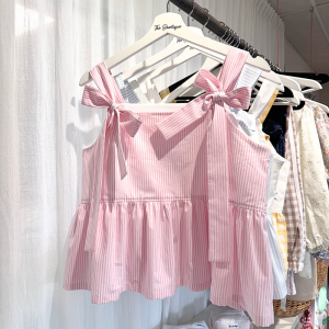 Tyg Lottie Stripe Rosa