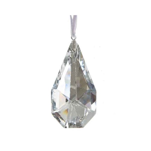 Prisma Diamant Glas Silver