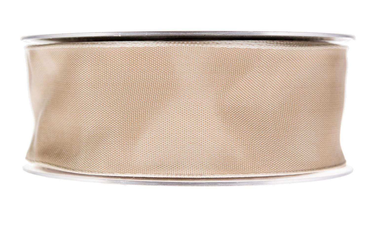 Taftband Ståltråd Champagne