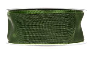 Taftband Ståltråd Mörkgrön