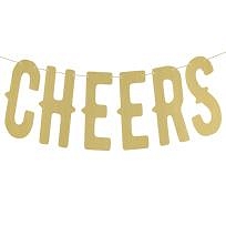 Girlang Cheers Guldglitter