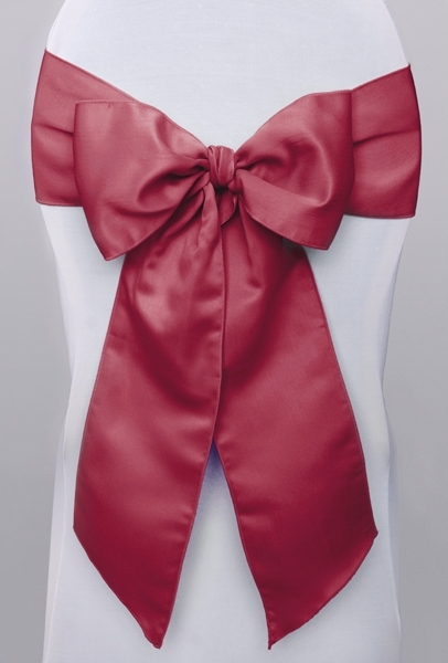 Stolsrosett Classic Mörkröd