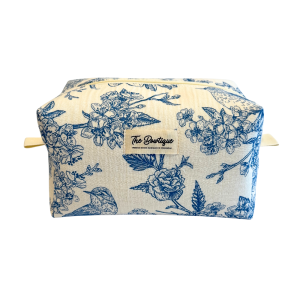 Tyg Birdy Blue Muslin