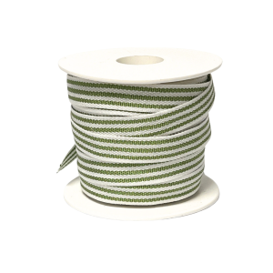 Bomullsband Rand Grön