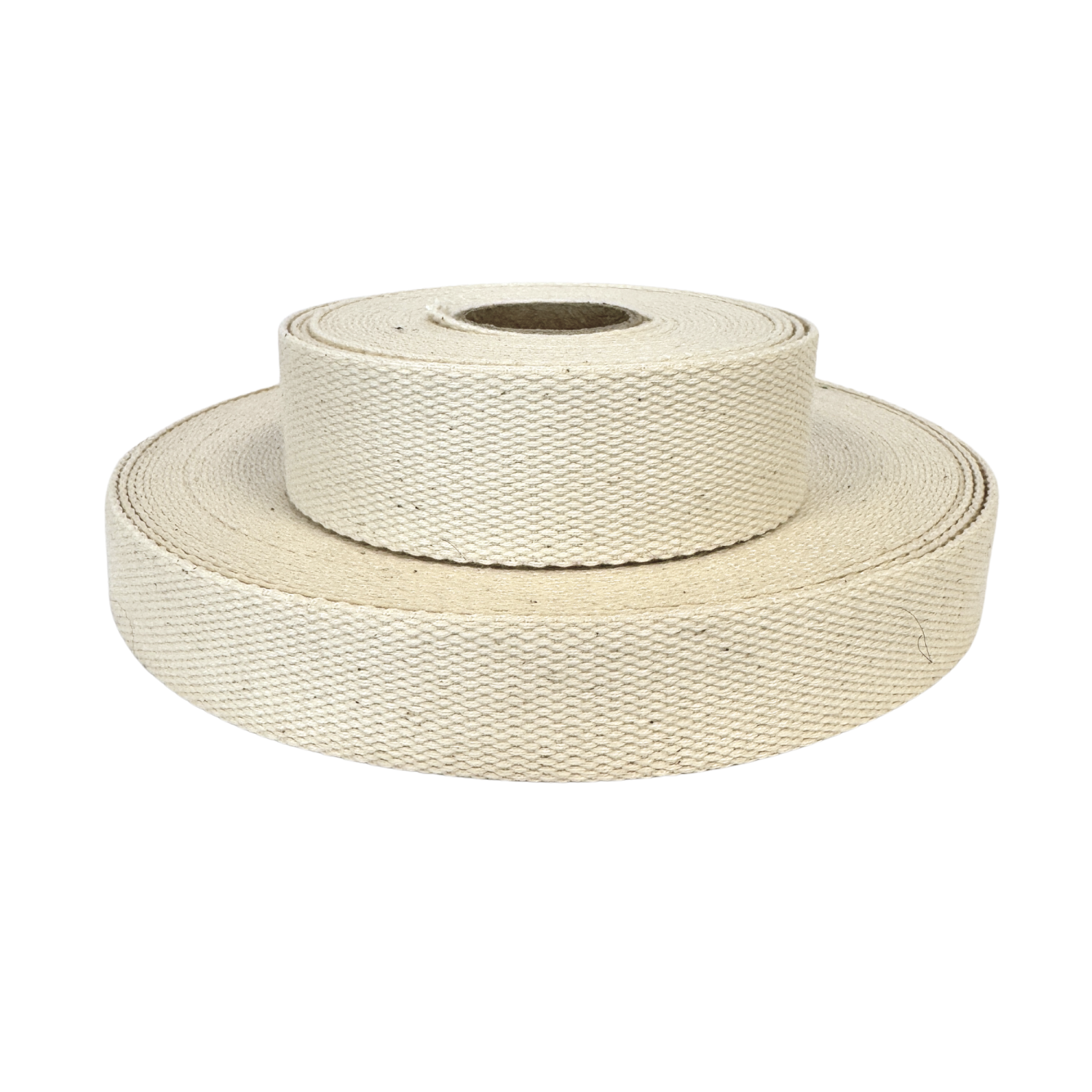 Bomullsband Canvas Natur