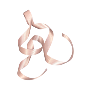 Satinband Charm Antikrosa