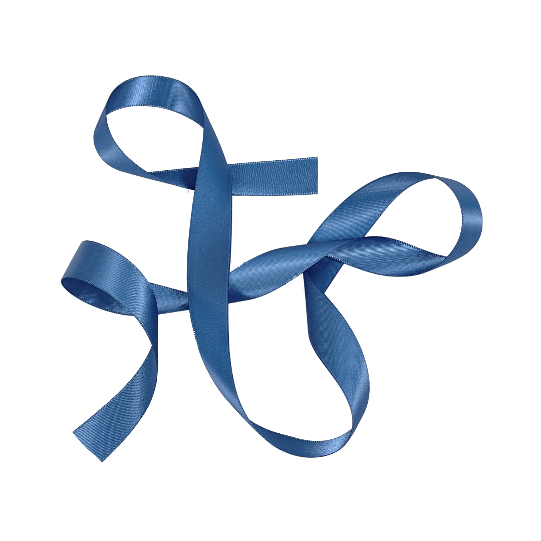 Satinband Charm Denim