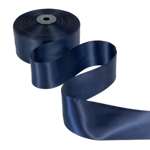 Satinband Charm Marinblå