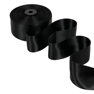 Satinband Charm Svart