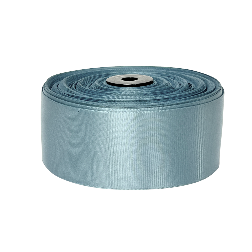 Satinband Charm Antikblå