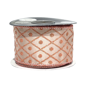 Dekorband Ståltråd Brodyr Antikrosa