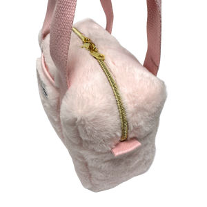 DIY-kit Duffy Bag Mini Fluffy Puderrosa
