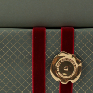 Sigill Metallic Merry Christmas Guld