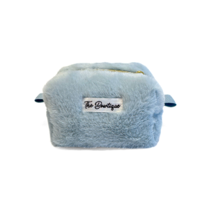 DIY-kit Make-Up Box Mini Fluffy Antikblå