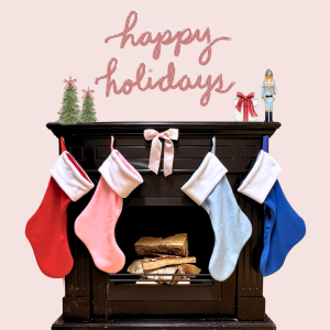 DIY-kit Julstrumpa Röd