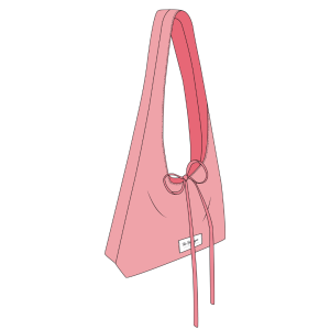 Mönster Hobo Bag