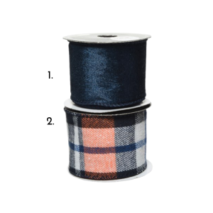 Dekorband Ståltråd Julmix Blå