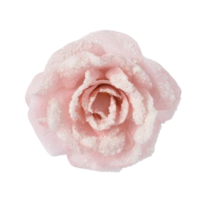 Tygros Snö Med Klämma Rosa