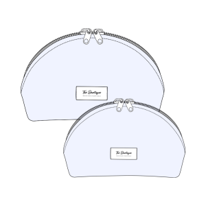 Mönster Luna Vanity PU-läder M & L