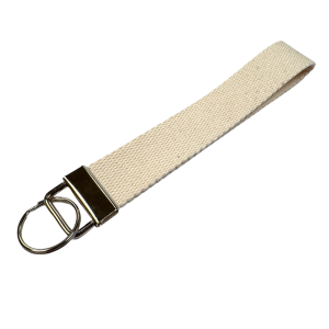 Nyckelring Klämma 25mm Silver