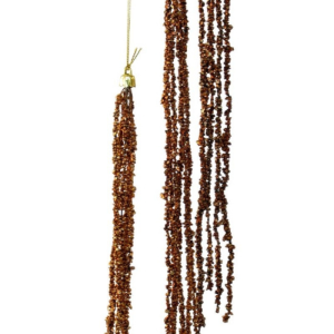 Pärlgirlang Tofs Brons