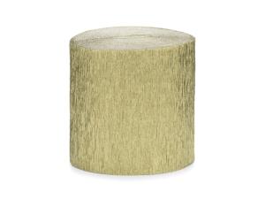 Streamer Crepe Guld