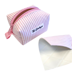 Foder PU-Läder Quiltat Vit