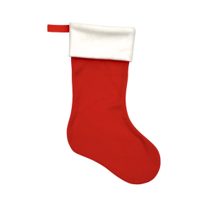 DIY-kit Julstrumpa Röd