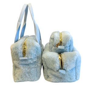 Sample Sale - Fluffy Antikblå