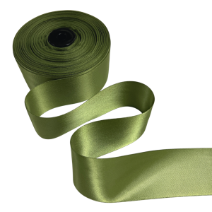 Satinband Charm Mossgrön