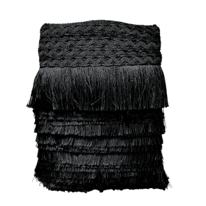 Frans Silke Med Bård Svart