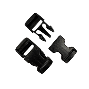 Spänne Klicklås Plast Svart