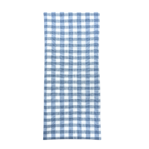 Tyg Gingham Ljusblå