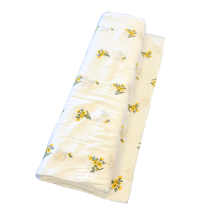 Tyg Sunflower Brodyr Voile