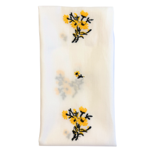 Tyg Sunflower Brodyr Voile