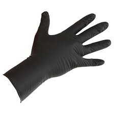 Nitrile Gloves Black 100 Pcs Large 