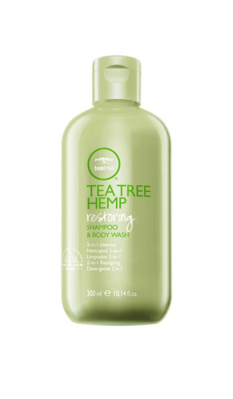 Tea Tree Hemp Restoring Shampoo & Body Wash 300ml