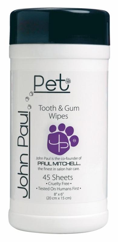 John Paul Pet Teath & Gum Wipes
