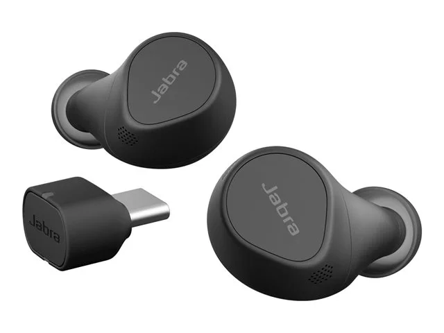 Jabra Evolve2 Buds Svart Microsoft Teams USB-C