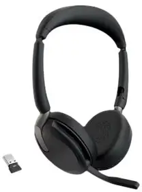 Jabra Evolve2 65 Flex UC Stereo USB-A Svart
