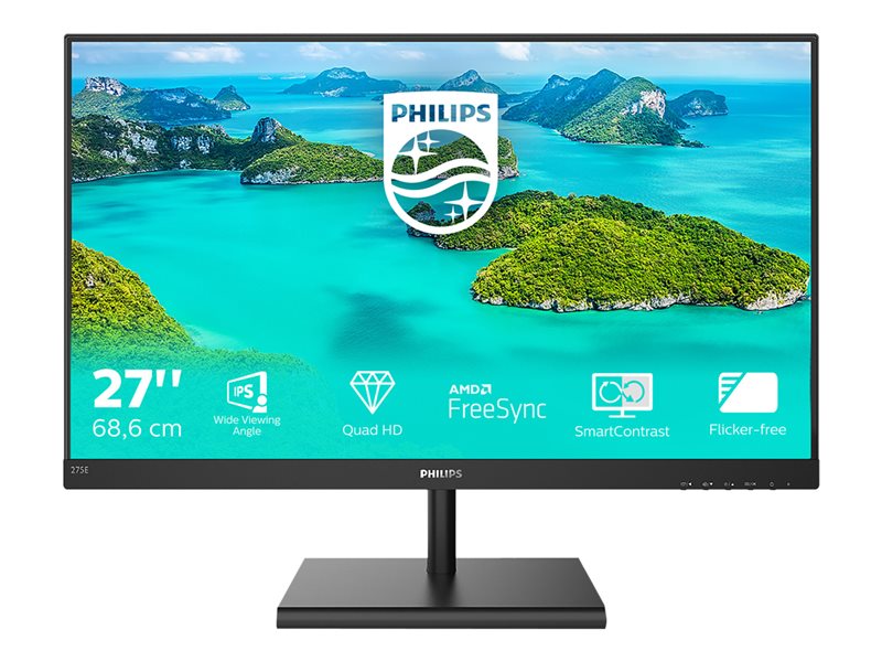 Philips E-line 275E1S 2560 x 1440 QHD 75 Hz IPS