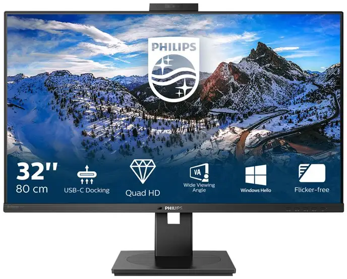 Philips P-Line 326P1H 31.5" 16:9 QHD IPS USB-C