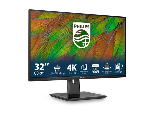Philips B-line 32B1U3900 31.5" 16:9 UHD VA USB-C Dock(90w)