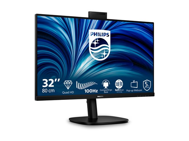 Philips B-Line 32B2U3601H 31.5" 16:9 QHD IPS USB-C Dock(90w)