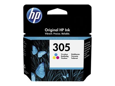 HP 305 - 2 ml - färg (cyan, magenta, gul) - original - bläckpatron
