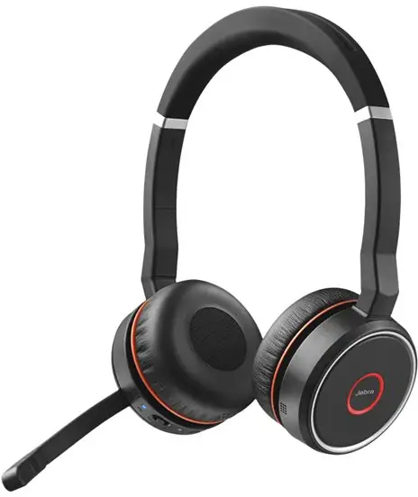 Jabra Evolve 75 SE MS Stereo med laddningsställ